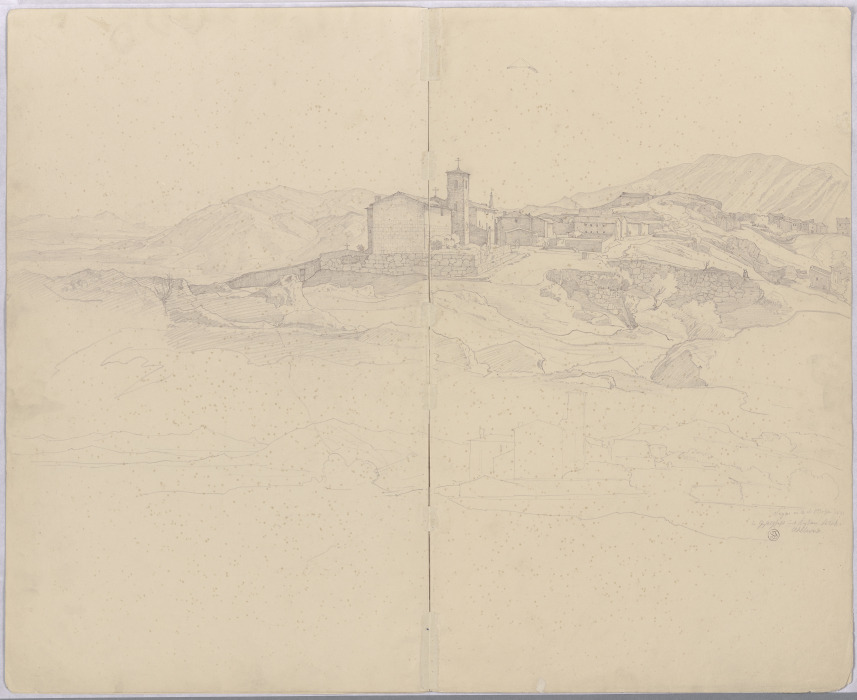 View of Segni de August Lucas
