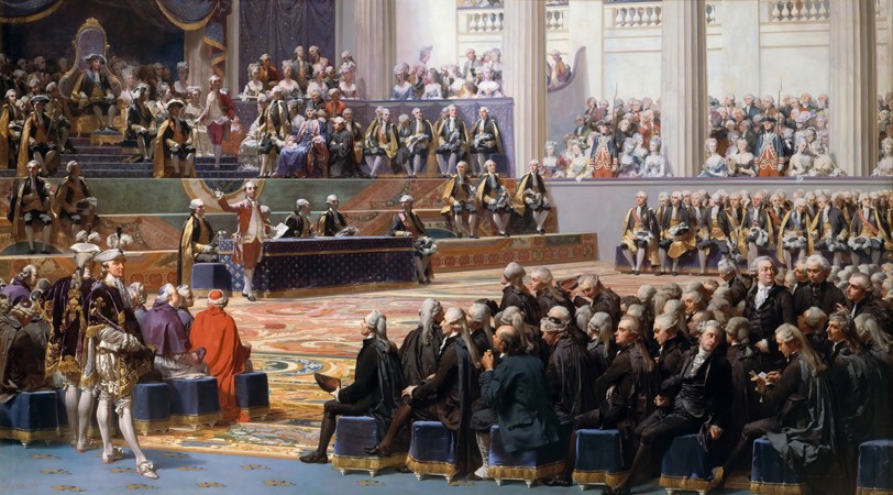 Opening of the Estates-General in Versailles, 5 May 1789 de Auguste Couder