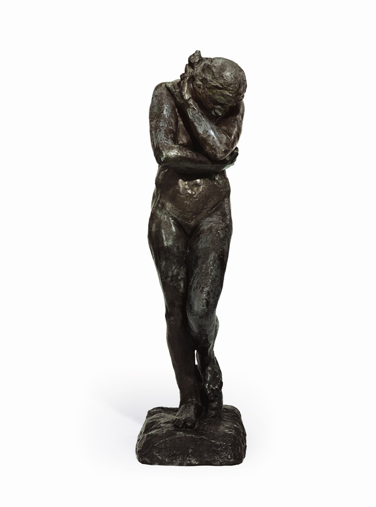 Eva, großes Modell, ohne Felsen de Auguste Rodin