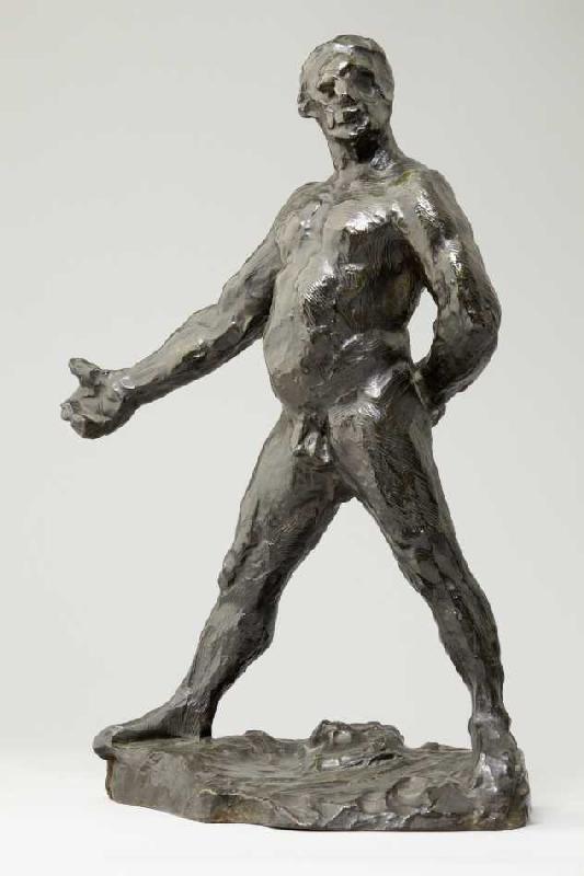 Balzac, Aktstudie de Auguste Rodin