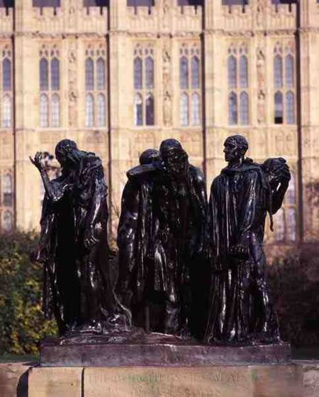 The Burghers of Calais  (photo) de Auguste Rodin