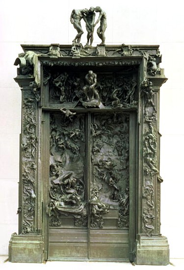 The Gates of Hell, 1880-90 (bronze) de Auguste Rodin