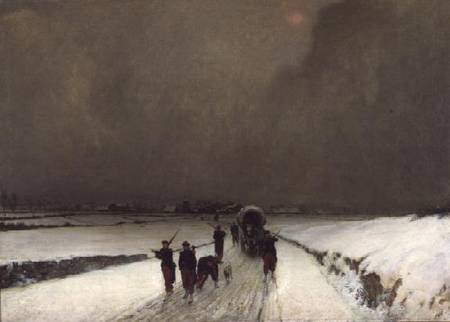 The Stragglers, Snow Effect de Augustin Pierre Chenu