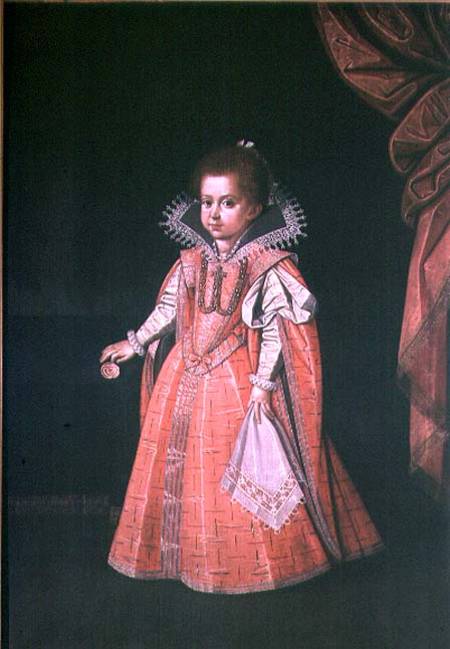 Archduchess Maria Anna (1610-65) as a child de Austrian School