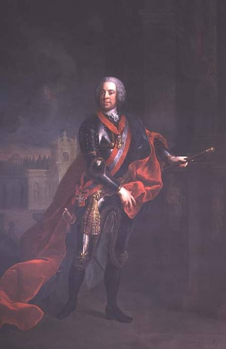 Count Leopold Joseph von Daun (1705-66), Fieldmarshall and Austrian Commander-in-Chief during the Se de Austrian School