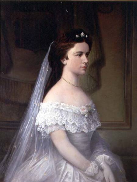 Empress Elizabeth of Bavaria (1837-98) de Austrian School