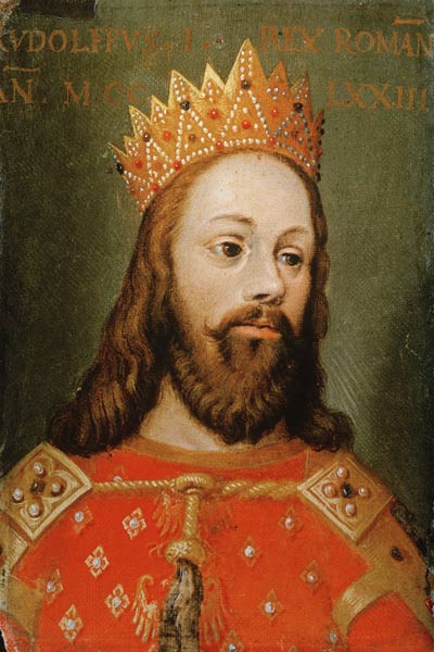 Rudolf I (1218-91) uncrowned Holy Roman Emperor, founder of the Hapsburg dynasty de Austrian School