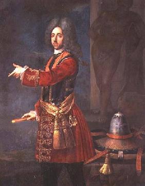 Prince Eugene of Savoy (1663-1736) at the Siege of Belgrade