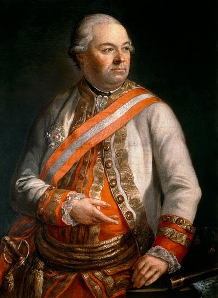 Count Andreas Hadik von Futak (1710-90) Commander of the Austrian Army in the campaign against Turke de Austrian School