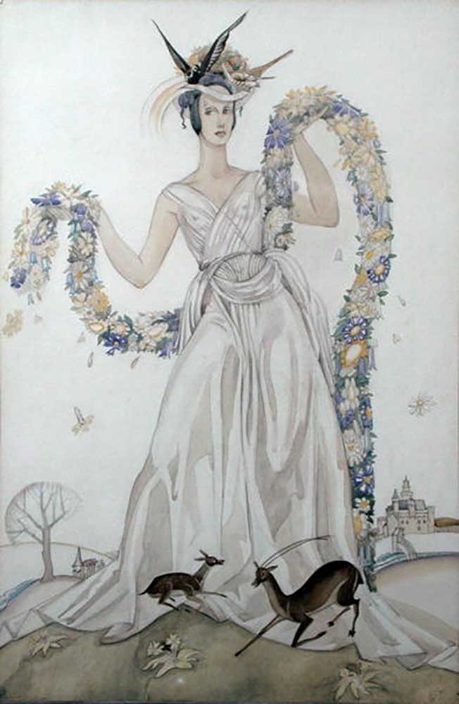 Spring, 1925 de Averil Mary Burleigh