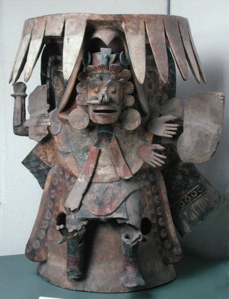 Anthropomorphic Brazier, found in area of Templo Mayor de Aztec