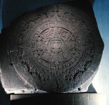 The Great Calendar Stone de Aztec