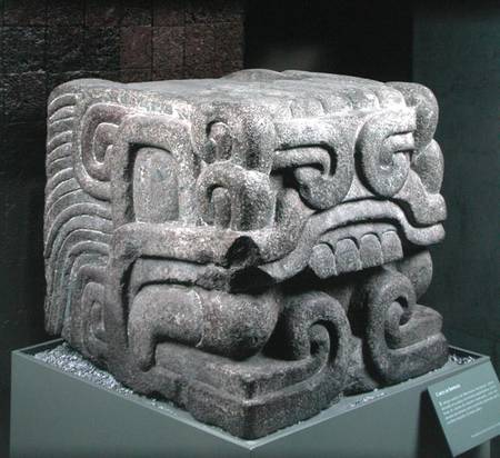 Head of a Feathered Serpent de Aztec