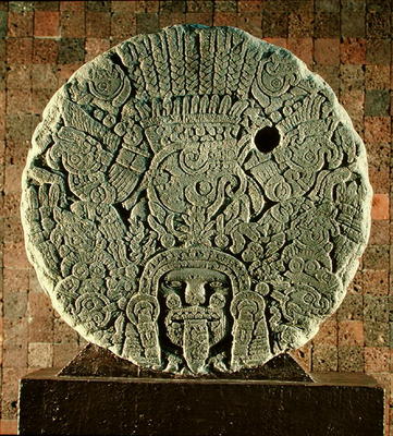 Tlaltecuhtli (stone) de Aztec