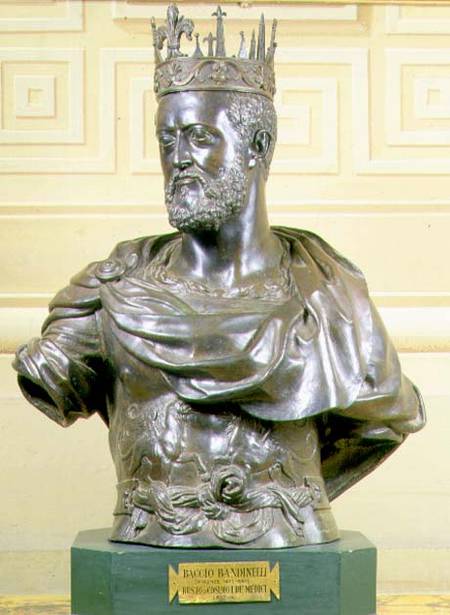 Portrait Bust of Cosimo I de Medici (1519-74) de Baccio Bandinelli