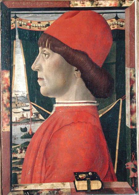 Portrait of a Young Man de Baldassare d' Este