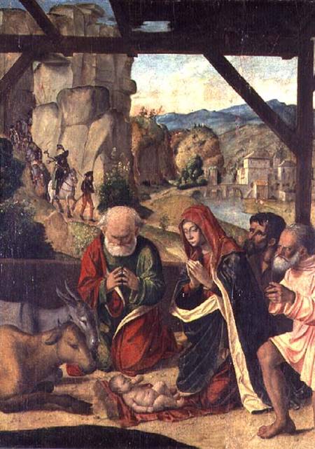 Nativity de Baldassare di Matteo Carrari