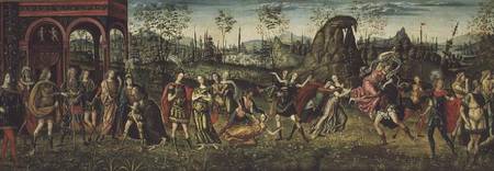 The Rape of the Sabines de Baldassare Peruzzi