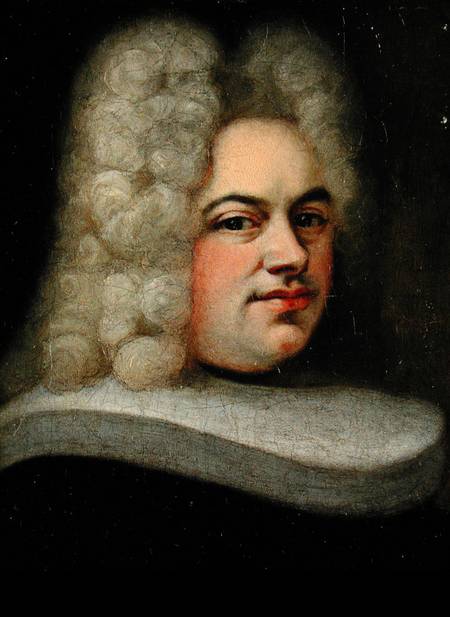 Portrait of the Councillor and Poet Barthold Hinrich Brockes (1680-1747) de Balthasar Denner