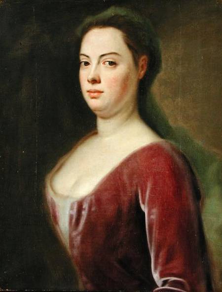 Portrait of Frau Denner de Balthasar Denner