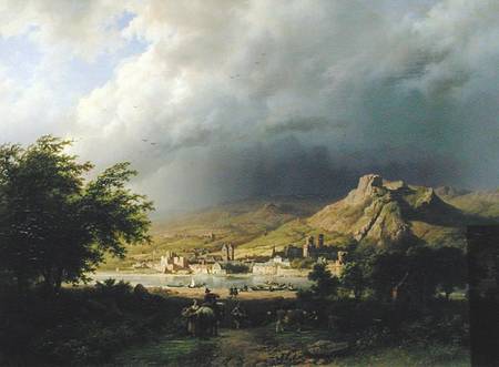 A Coming Storm de Barend Cornelisz. Koekkoek