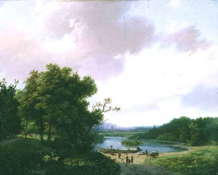 Rural Landscape de Barend Cornelisz. Koekkoek
