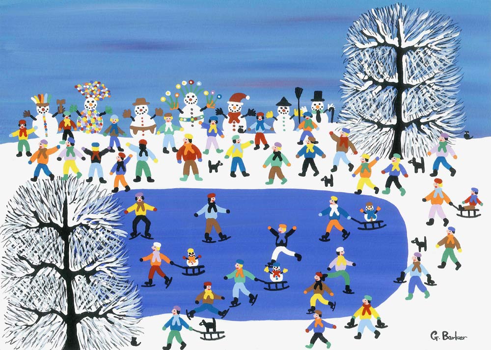 Snowman parade de Gordon Barker