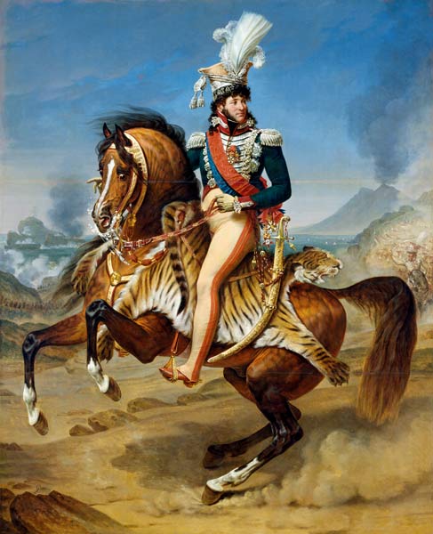 Equestrian Portrait of Joachim Murat (1767-1815) de Baron Antoine Jean Gros