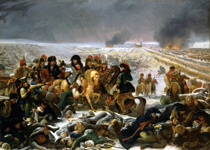Napoleon on the Battlefield of Eylau de Baron Antoine Jean Gros
