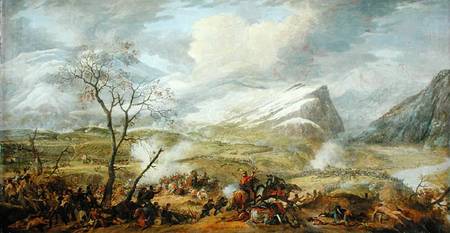 The Battle of Rivoli on the 14th January 1797 de Baron Louis Albert Bacler d'Albe