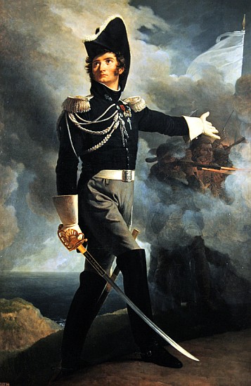 Portrait of Louis du Vergier de Baron Pierre-Narcisse Guerin