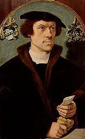 Male portrait. de Bartholomäus Bruyn d. Ä.