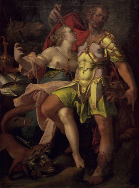 B.Spranger, Odysseus and Circe de Bartholomäus Spranger