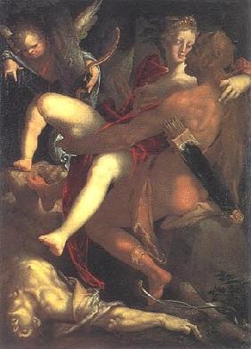 Hercules, Dejanira and the dead Nessus