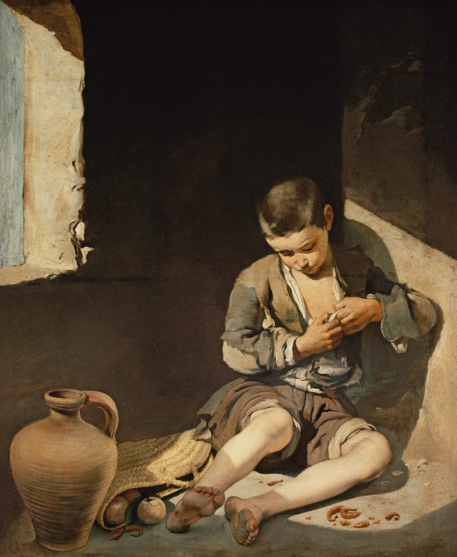 El joven mendigo de Bartolomé Esteban Perez Murillo