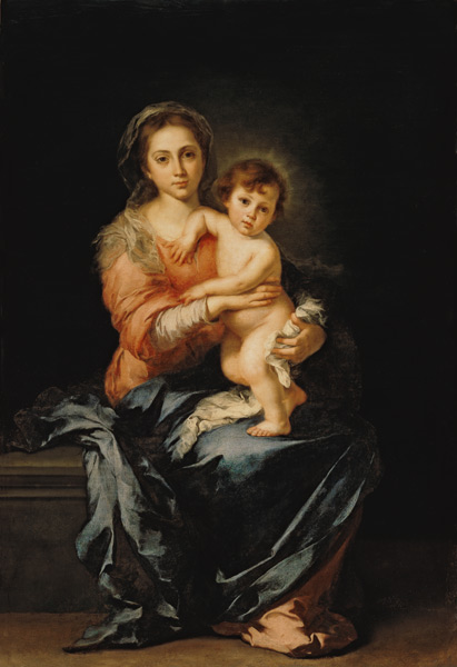 Madonna and Child, after 1638 de Bartolomé Esteban Perez Murillo