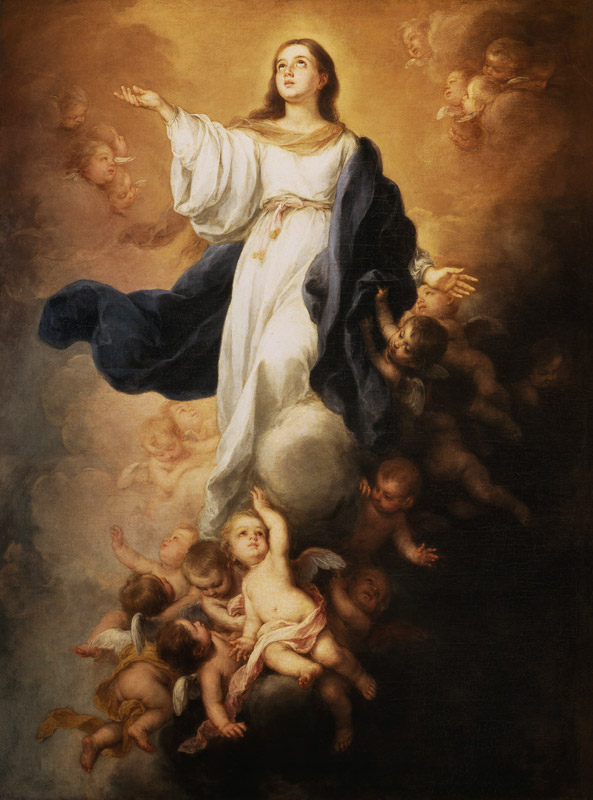 La Asunción de la Virgen de Bartolomé Esteban Perez Murillo