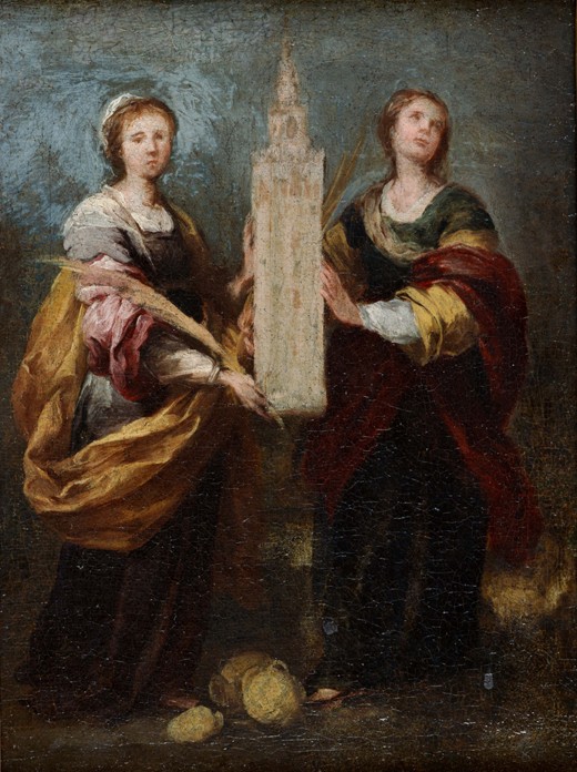 Saints Justa and Rufina de Bartolomé Esteban Perez Murillo
