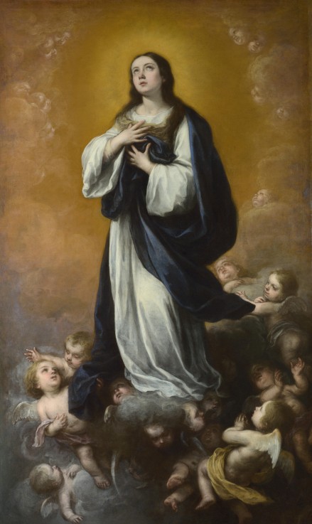 The Immaculate Conception of the Virgin de Bartolomé Esteban Perez Murillo