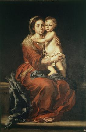 Madonna of the Rosary / Murillo