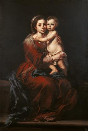 Madonna con el rosario