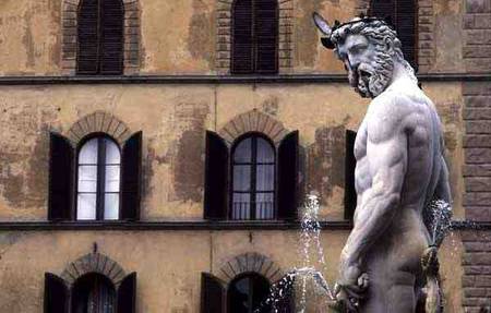 The Fountain of Neptune de Bartolomeo Ammannati