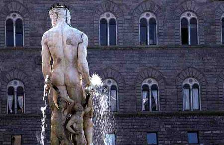 The Fountain of Neptune de Bartolomeo Ammannati