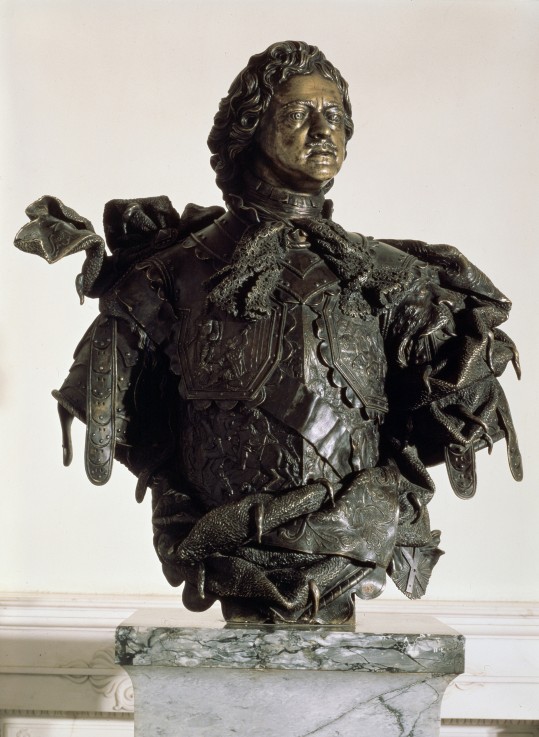 Portrait Bust of Emperor Peter the Great de Bartolomeo Carlo Rastrelli
