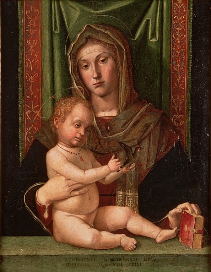 Madonna and Child de Bartolomeo Montagna