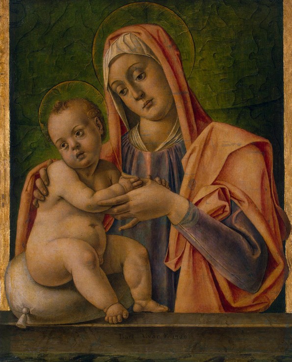 Madonna and Child de Bartolomeo Vivarini