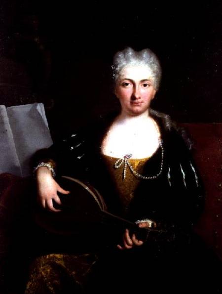 Portrait of Faustina Bordoni, Handel's singer de Bartolommeo Nazari