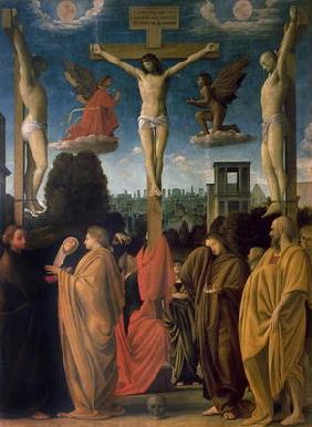 The Crucifixion (oil on canvas)
