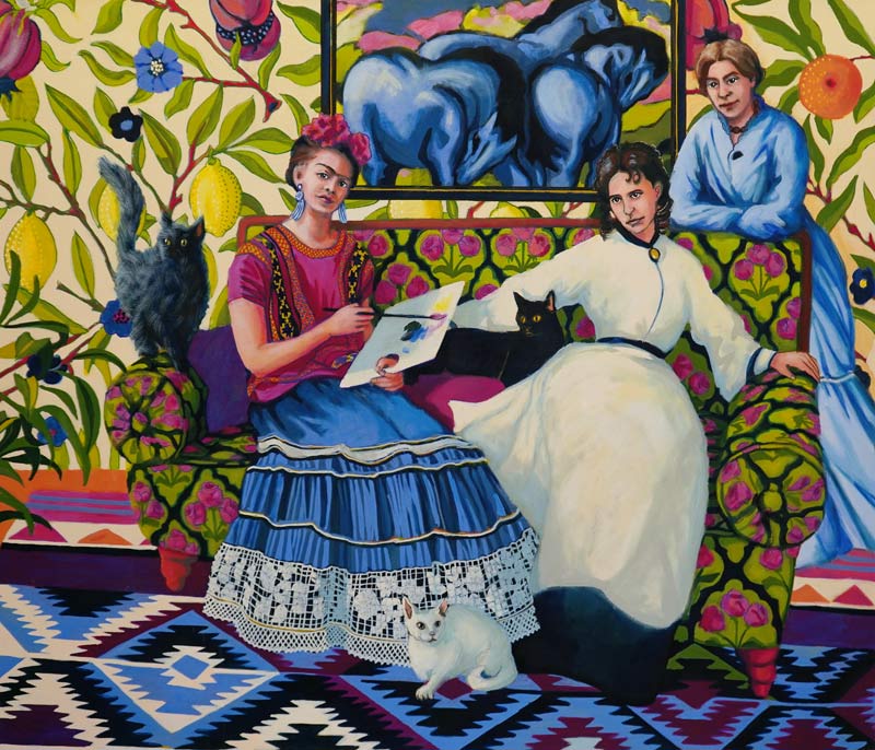 Frida Kahlo, Berthe Morisot y Paula Modersohn-Becker de Beate Blankenhorn