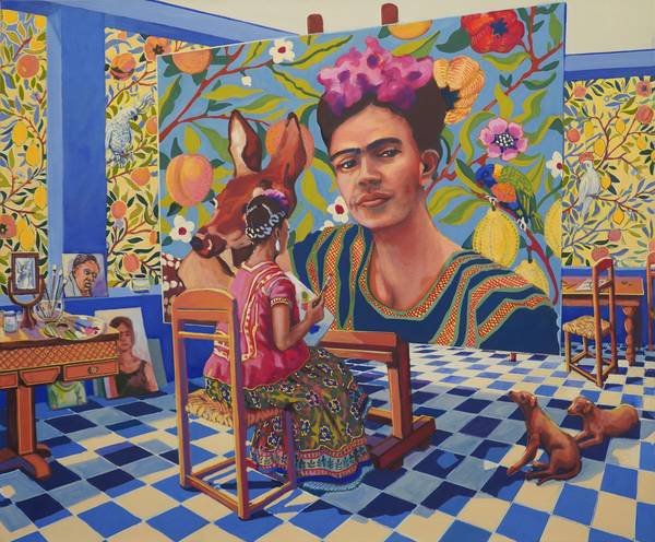 Frida malt Frida de Beate Blankenhorn